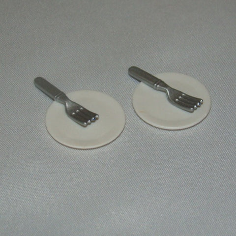 Calico Critters Replacement Plates & Forks