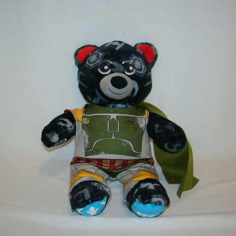 Build A Bear Star Wars Boba Fett Costume Bear Plush