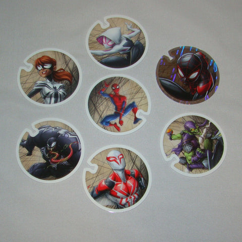 Marvel ShieldZ Circle K Canada Exclusive Lot of 7 Spider-Man cards