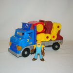 Imaginext Rescue City Deluxe Big Rig Truck & Robot w/ figure