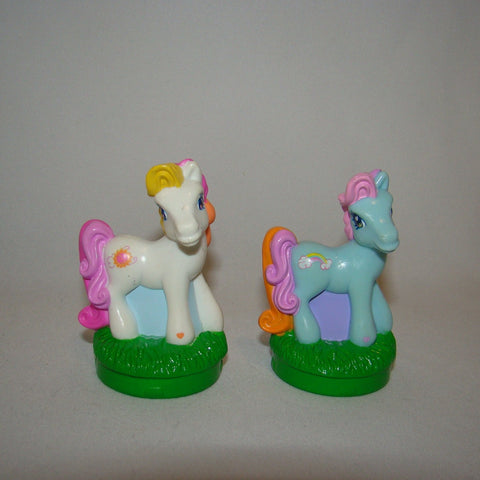 My Little Pony lot of 2 Play-Doh Ink Stamp Press