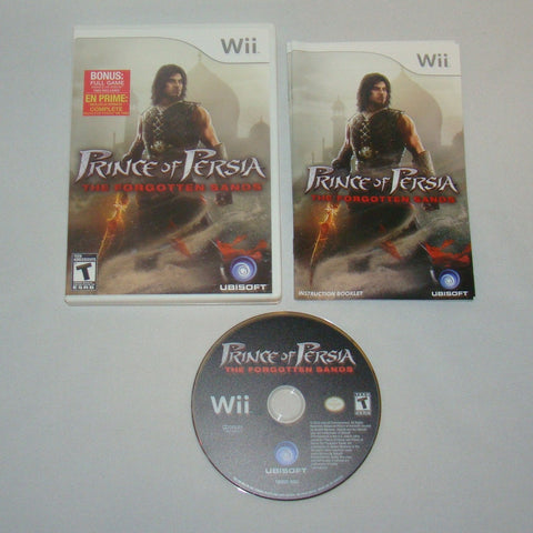 Wii Prince of Persia the Forgotten Sands game