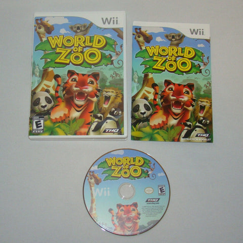 Wii World of Zoo game