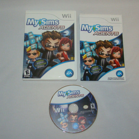 Wii My Sims Agents game