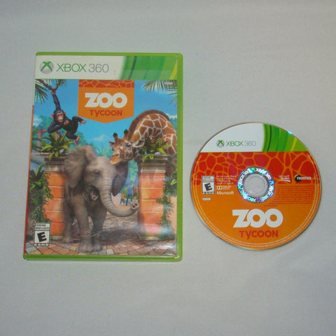 Xbox 360 Zoo Tycoon game