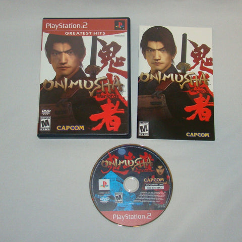 PS2 Greatest Hits Onimusha Warlords game