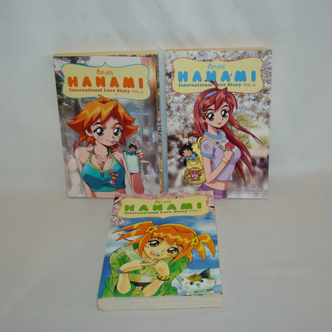 Hanami International Love Story Vol. 1, 2, & 3