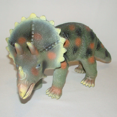 Toys R Us Large Rubber Triceratops Dinosaur