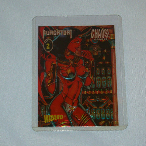 1995 Wizard Chaos Comics #2 Purgatori