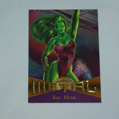 Fleer Marvel Metal #39 She-Hulk