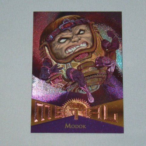 Fleer Marvel Metal #35 Modok