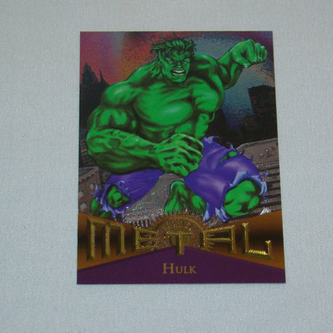 Fleer Marvel Metal #31 Hulk