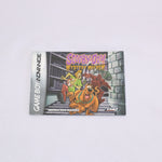 GBA Scooby-Doo Mystery Mayhem Instruction Booklet