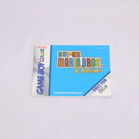 GBC Super Mario Bros. Deluxe Instruction Booklet Only