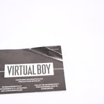 Virtual Boy Consumer Information Booklet