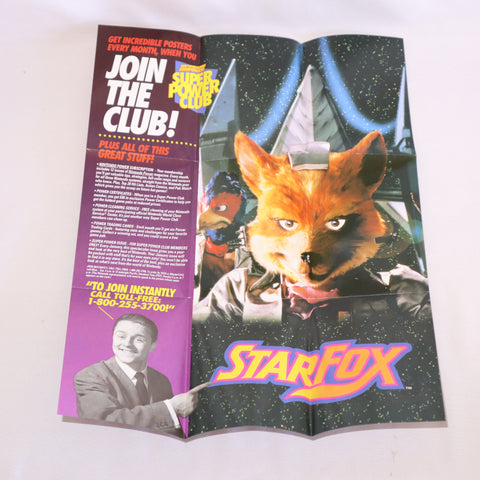 Nintendo Super Power Club Starfox