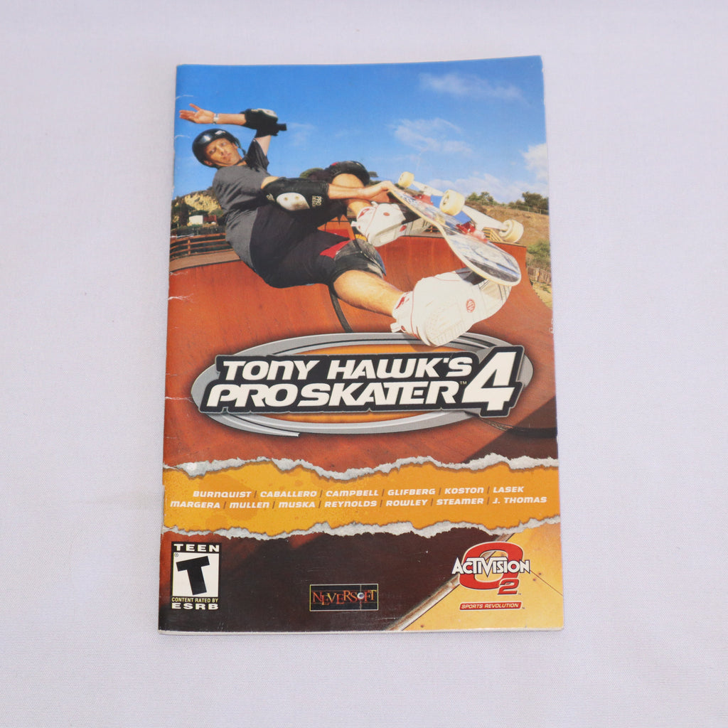 Manual de Playstation 2 - Ps2 Original do Jogo Tony Haw