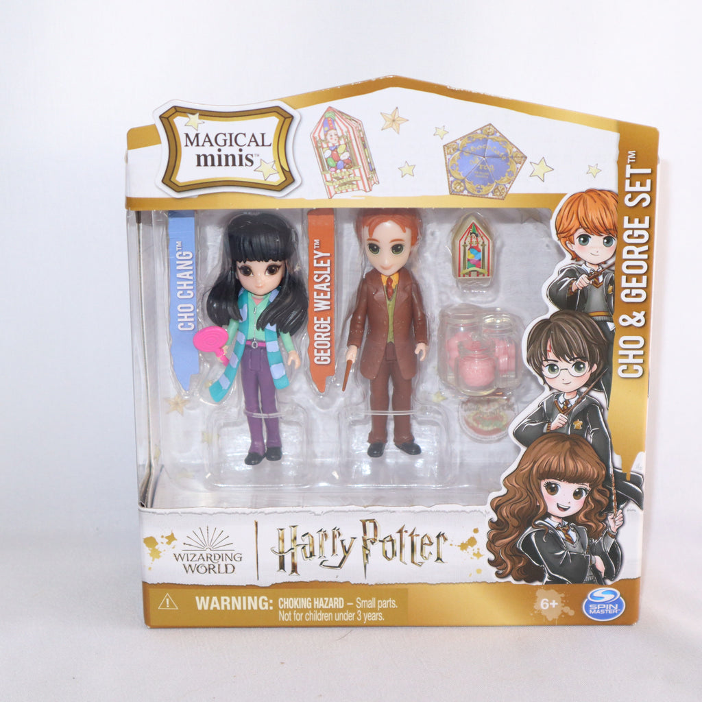 Set Figuras Harry and Cho Harry Potter Wizarding World
