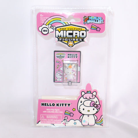 World's Smallest Micro Figures Hello Kitty w/ Unicorn outfit