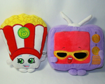 Shopkins Poppy and Teenie Plush