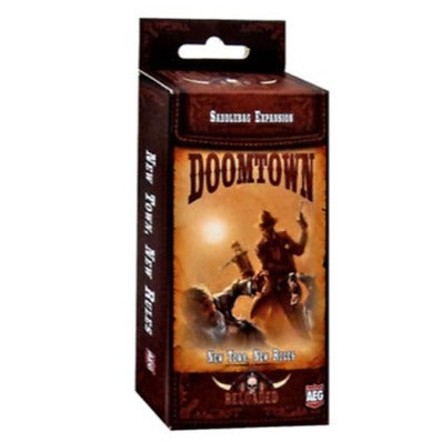 Doomtown Reloaded New Town, New Rules Saddlebag Card Expansion